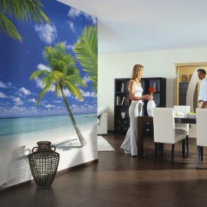 papel tapiz playa cancun