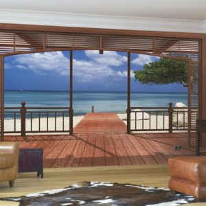 papel tapiz playa cancun